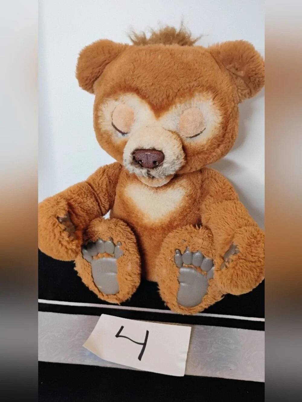 FurReal Cubby The Curious Bear Animated Talking Plush Toy Kids Boys Girls